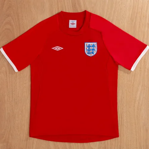 2010 England Away Retro Soccer Jersey