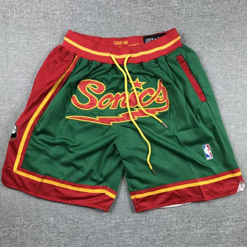 Supersonic Green City Edition Top Quality NBA Pocket Pants *