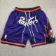 Raptors Purple City Edition Top Quality NBA Pocket Pants *猛龙
