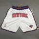 KNICKS White City Edition Top Quality NBA Pocket Pants #尼克斯队