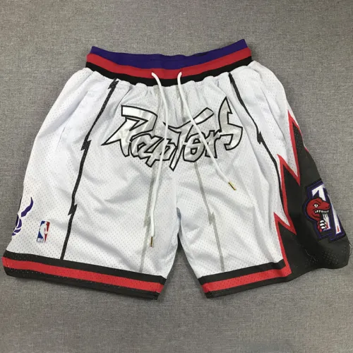 Raptors White City Edition Top Quality NBA Pocket Pants *