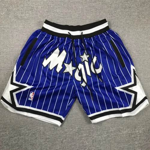Magic Blue City Edition Top Quality NBA Pocket Pants #