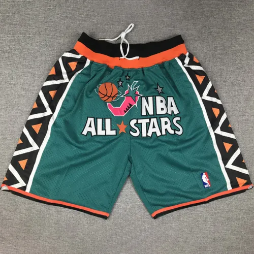 ALL STAR Green City Edition Top Quality NBA Pocket Pants #