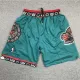 Grizzlies Green City Edition Top Quality NBA Pocket Pants #灰熊队