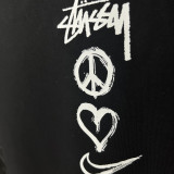 T126 联名 Black High Quality Casual T-Shirt