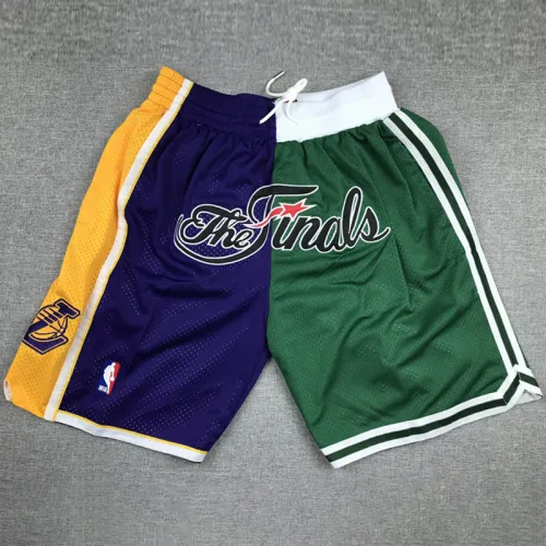 Lakers Celtic Blue Green City Edition Top Quality NBA Pocket Pants *