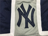 MLB Dark blue City Edition Top Quality NBA Pocket Pants #洋基队