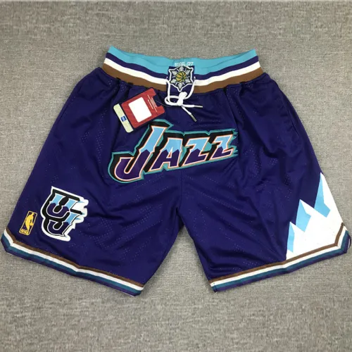 JAZZ Purple City Edition Top Quality NBA Pocket Pants *