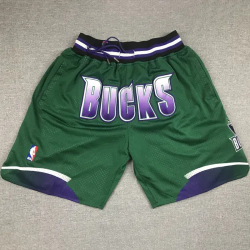 BUCKS Green City Edition Top Quality NBA Pocket Pants *