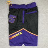 SUNS Black City Edition Top Quality NBA Pocket Pants (太阳队)