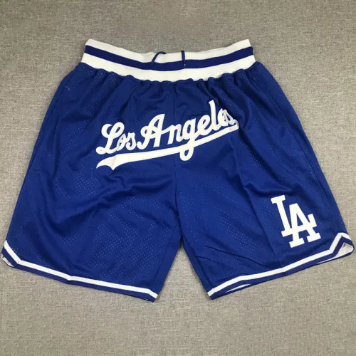 LosAngelesDodgers Blue City Edition Top Quality NBA Pocket Pants #