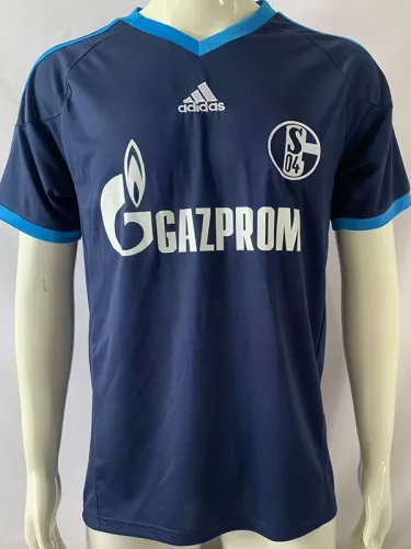 2010-2011 Schalke 04 Away Retro Soccer Jersey
