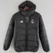 24-25 RMA Black Hooded Cotton Coat #棉衣