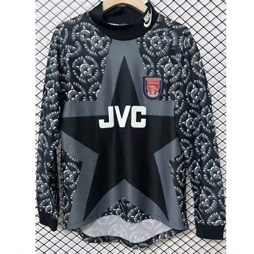 1994-1995 ARS Black Goalkeeper Long Sleeve Retro Soccer Jersey