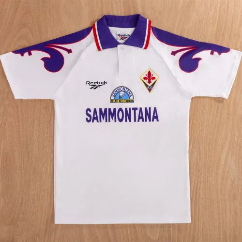 1995-1996 Fiorentina Away Retro Soccer Jersey