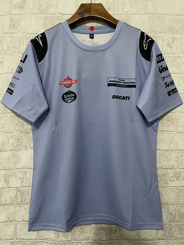 2024 DUCATI Grey Motorcycle Racing Suit