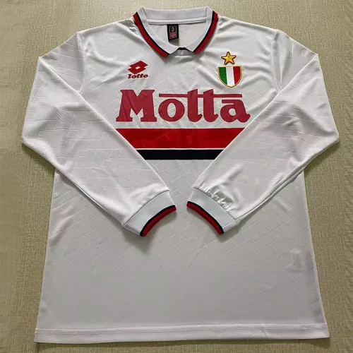 1993-1994 ACM Away Long Sleeve Retro Soccer Jersey