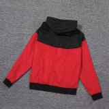 23-24 ACM Red Black Windbreaker (High Quality)球员