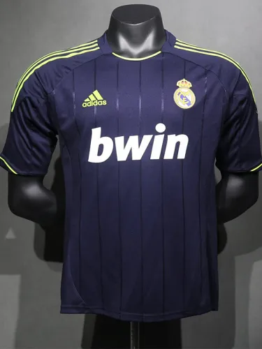 2012-2013 RMA Away Player Version Retro Soccer Jersey