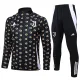 24-25 JUV Black Jacket Tracksuit #A795(喷墨)