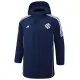 24-25 Internacional Royal Blue Hooded Windbreaker Fabric Cotton Coat #G195