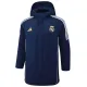 24-25 RMA Royal Blue Hooded Windbreaker Fabric Cotton Coat #G210(金标)