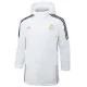 24-25 RMA White Hooded Windbreaker Fabric Cotton Coat #G208(金标)
