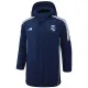 24-25 RMA Royal Blue Hooded Windbreaker Fabric Cotton Coat #G211(白标)