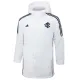 24-25 Internacional White Hooded Windbreaker Fabric Cotton Coat #G194