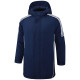 24-25 Royal Blue Hooded Windbreaker Fabric Cotton Coat #G229光板