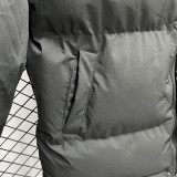 24-25 MF6 LN Black Hooded Cotton Coat #棉衣