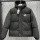 24-25 MF4 AD Black Hooded Cotton Coat #棉衣