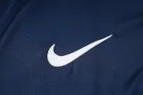 24-25 CHE Royal blue Hoodie Half Pull Tracksuit #F552半拉连帽