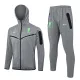 24-25 LIV Grey Hoodie Jacket Tracksuit #F572(绿标)