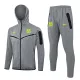 24-25 BAR Grey Hoodie Jacket Tracksuit #F577(绿标)