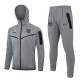 24-25 BAR Grey Hoodie Jacket Tracksuit #F578(黑标)