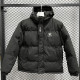 24-25 MF7 KELME Black Hooded Cotton Coat #棉衣