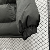24-25 MF5 UA Black Hooded Cotton Coat #棉衣