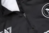24-25 Napoli Blue Black Half Pull Tracksuit (半拉链)