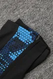 24-25 Napoli Blue Black Half Pull Tracksuit (半拉链)