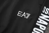 24-25 Napoli Blue Black Half Pull Tracksuit (半拉链)
