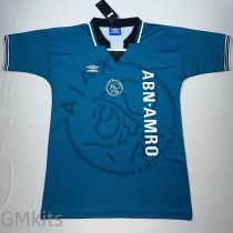 1995-1996 Ajax Away Retro Soccer Jersey