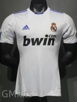 2010-2011 RMA Home Player Version 球员 Retro Soccer Jersey