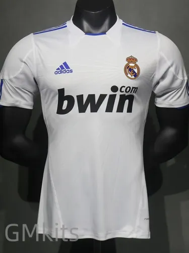 2010-2011 RMA Home Player Version Retro Soccer Jersey