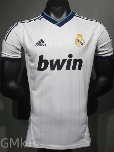 2012-2013 RMA Home Player Version Retro Soccer Jersey