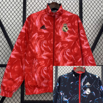 24-25 RMA Red & Black Double Sided Windbreaker (双面风衣)