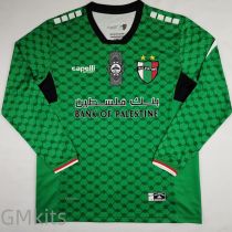 24-25 Deportivo Palestino Greem Long Sleeve Soccer Jersey (长袖)