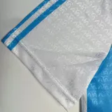 1994 Argentina Home Retro Soccer Jersey (钢印纹）
