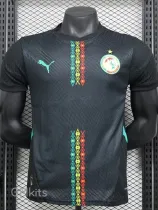 24-25 Senegal Black Special Edition Player Version Training shirts *彩带