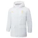 24-25 ACM White Hooded Windbreaker Fabric Cotton Coat #G255(黄标)